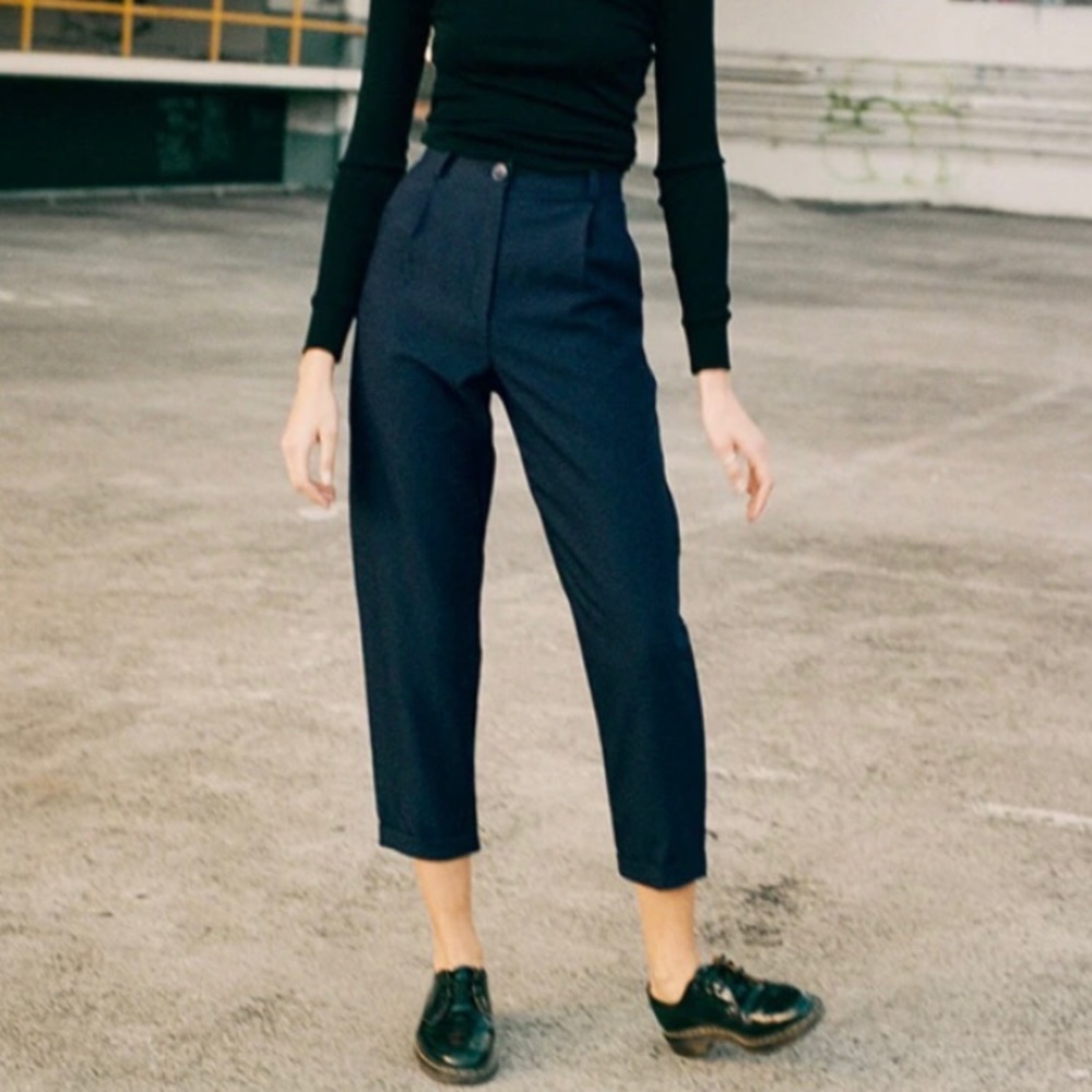 Alice Wool Cigarette Pants